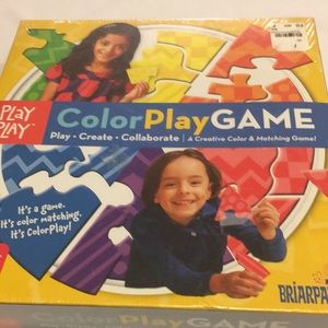 Briarpatch Color Play Game NEW Color Matching Unisex Fun Shapes colors patterns